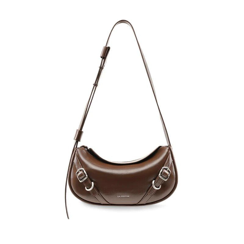 Bolsa Baguette elegante para ombro e transversal