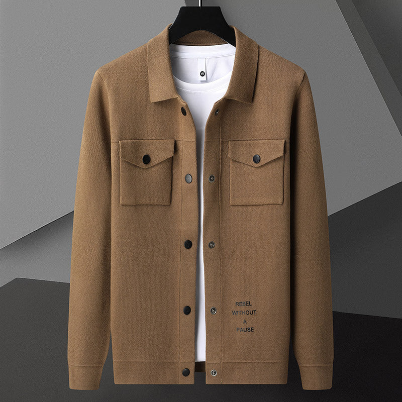 Neuer Cardigan-Pullover für Herren