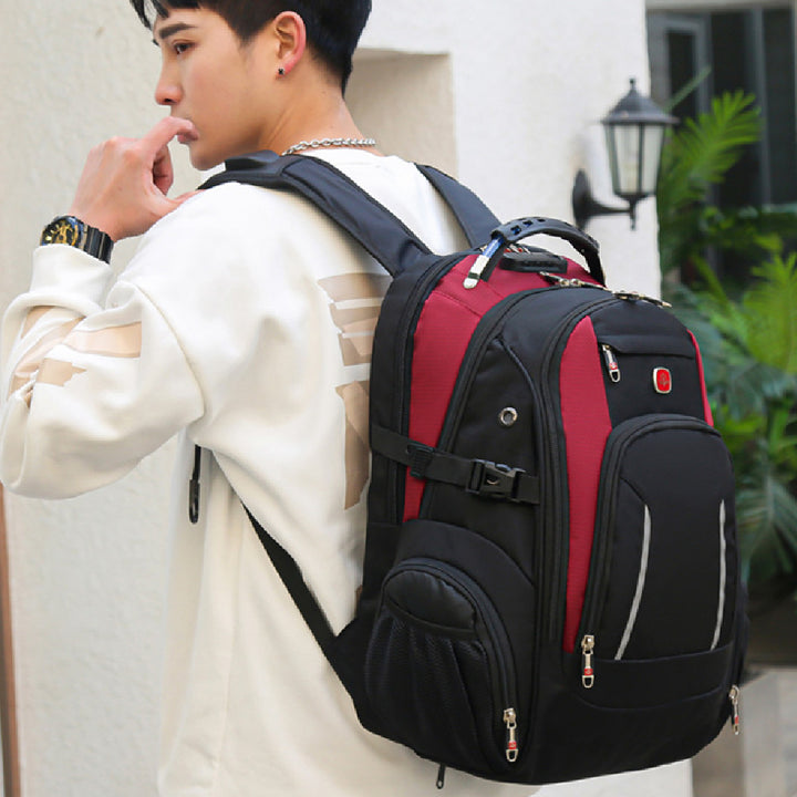 Multifunctional Backpack Waterproof And Wear-resistant Oxford Cloth