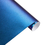 Blue to purple chameleon pearl vinyl wrap, view 3 - MRSLM
