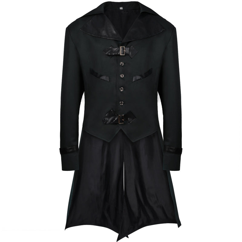 dovetail punk gothic coat, view 7 - MRSLM
