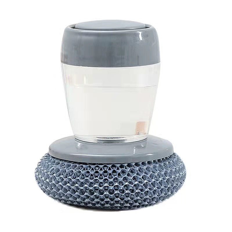 automatic soap dispensing kitchen brush, view 2 - MRSLM
