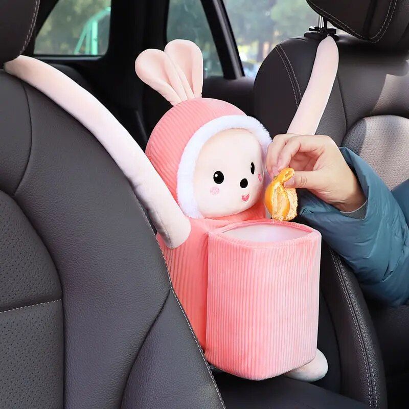 cute square car trash bin, view 9 - MRSLM