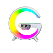 speaker alarm clock lamp with wireless charger - MRSLM