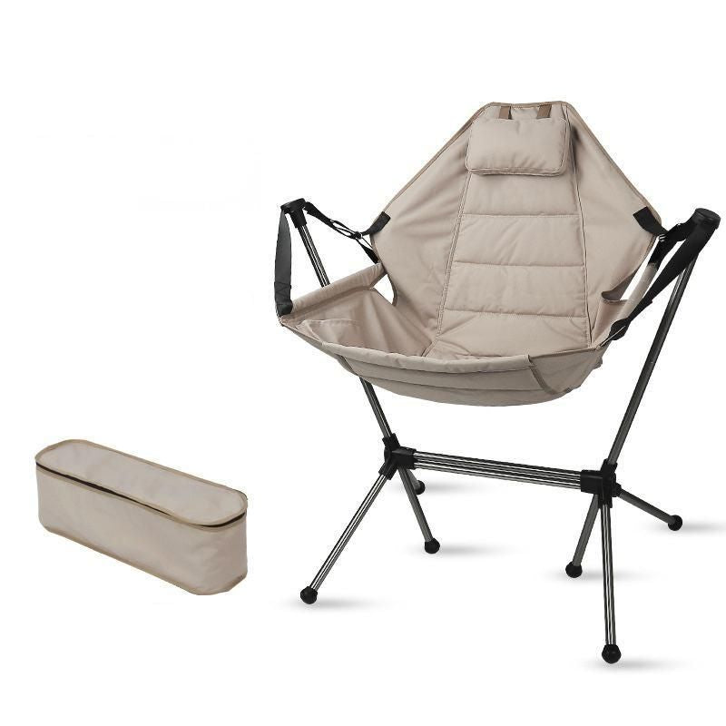 outdoor folding chair, view 3 - MRSLM