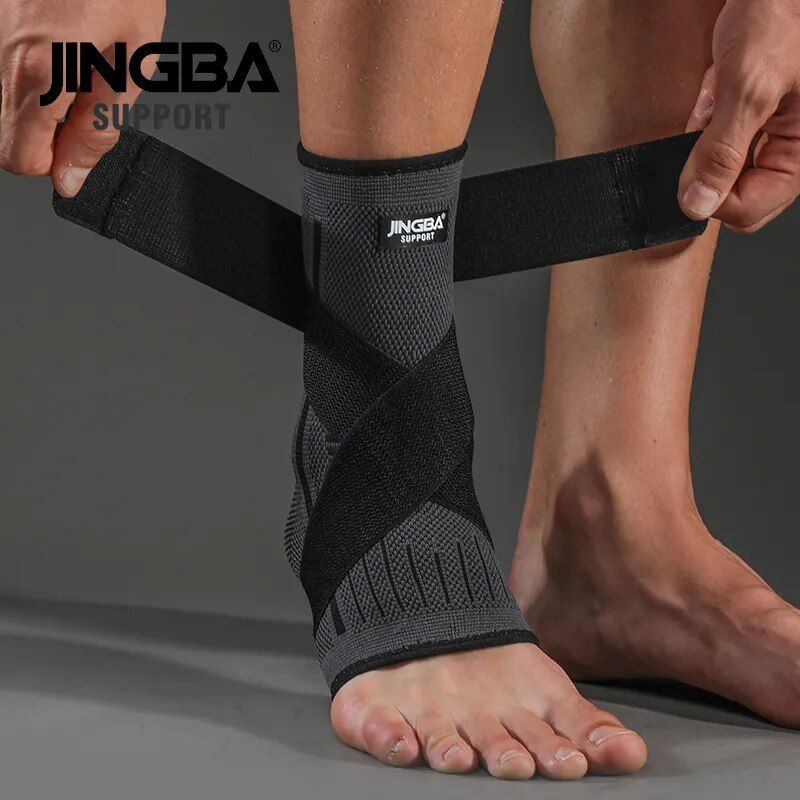 Sports compression ankle sleeve, view 4 - MRSLM