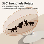 Automatic LED laser cat toy, view 6 - MRSLM