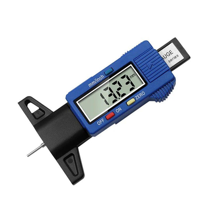 Essential Digital Tire Tread Depth Gauge - Precision Auto Tire Monitoring Tool