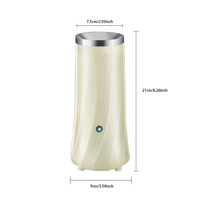 Compact Electric Egg Roll & Sausage Boiler - Non-Stick, Auto-Temperature Control
