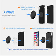 Magnetic air vent car phone holder, view 10 - MRSLM