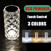 RGB crystal diamond LED night light, view 3 - MRSLM