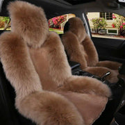 Sheepskin wool car seat cushion, view 10 - MRSLM
