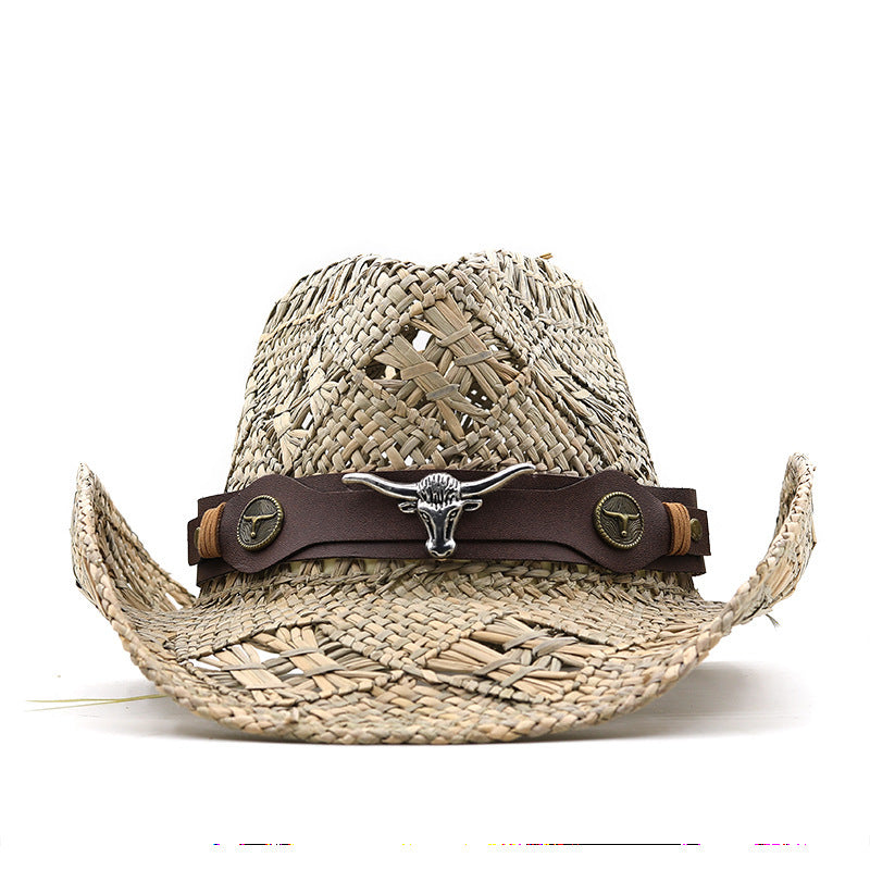 straw cowboy hat, view 8 - MRSLM