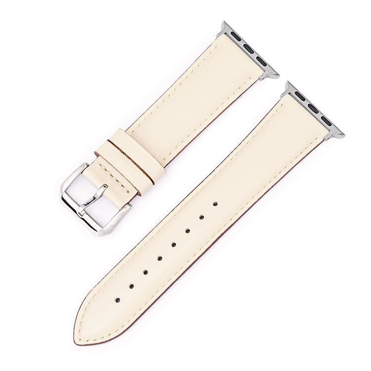 Ladies Casual Top Layer Leather Watch Strap