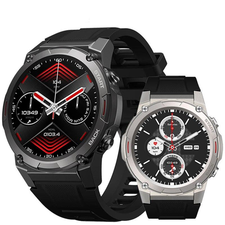 Rugged Hi-Fi Smartwatch with AMOLED Display and Enhanced Battery Life