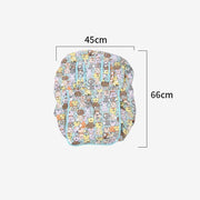 baby car seat cover with peep window, view 9 - MRSLM