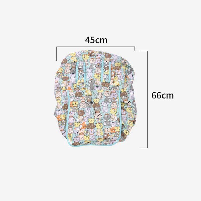 baby car seat cover with peep window, view 9 - MRSLM