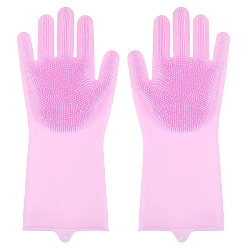 pet grooming silicone gloves, view 4 - MRSLM