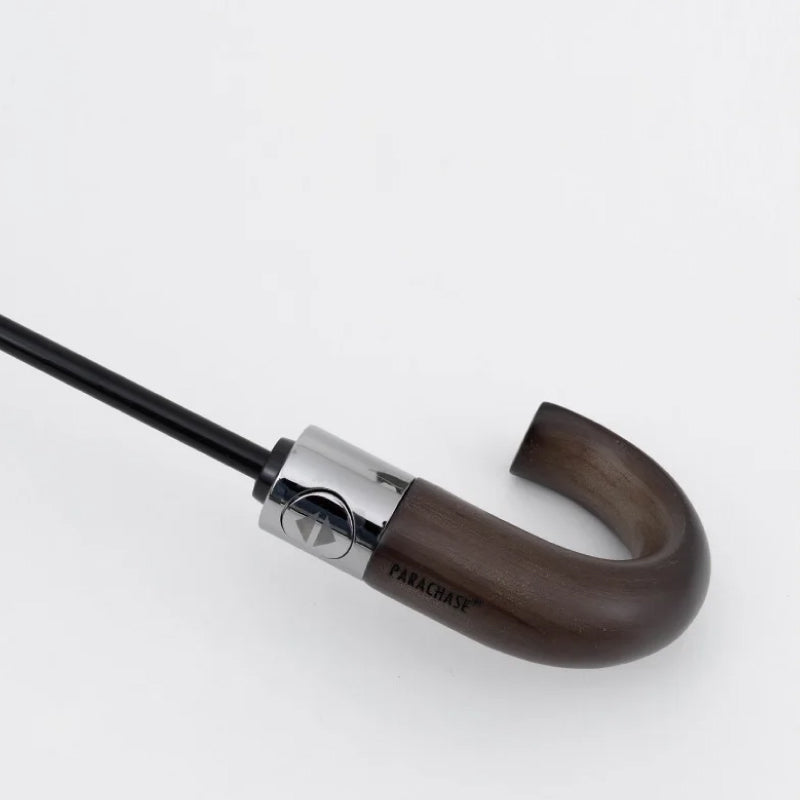 automatic wooden handle umbrella, view 6 - MRSLM