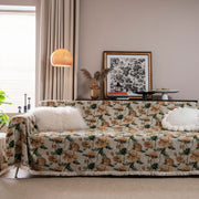 retro jacquard sofa cover, view 3 - MRSLM