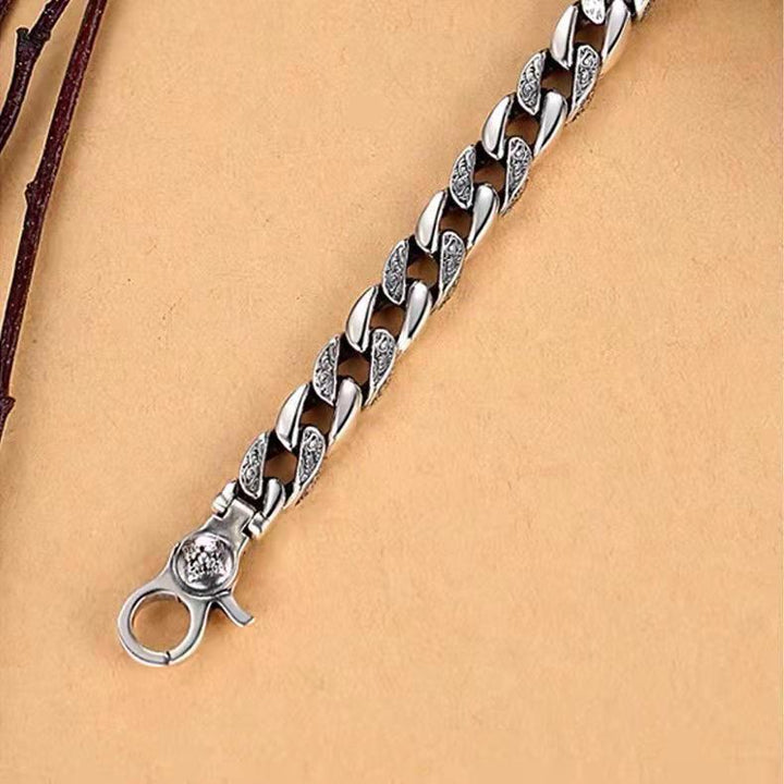 Men's Rotatable Pure Six-character Mantra Bracelet