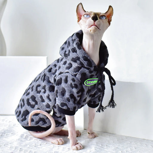 cotton sweater for hairless cats, view 2 - MRSLM