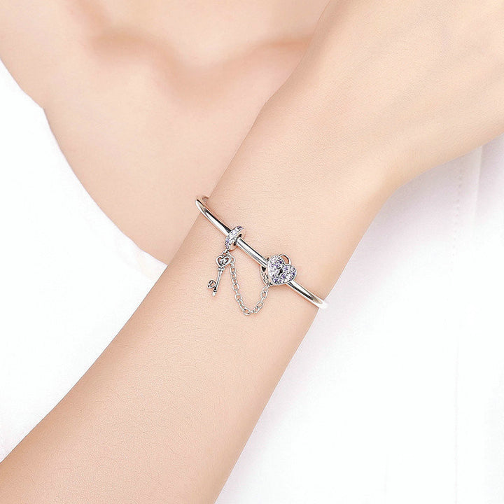 Women's Fashion Sterling Silver Beaded Bracelet