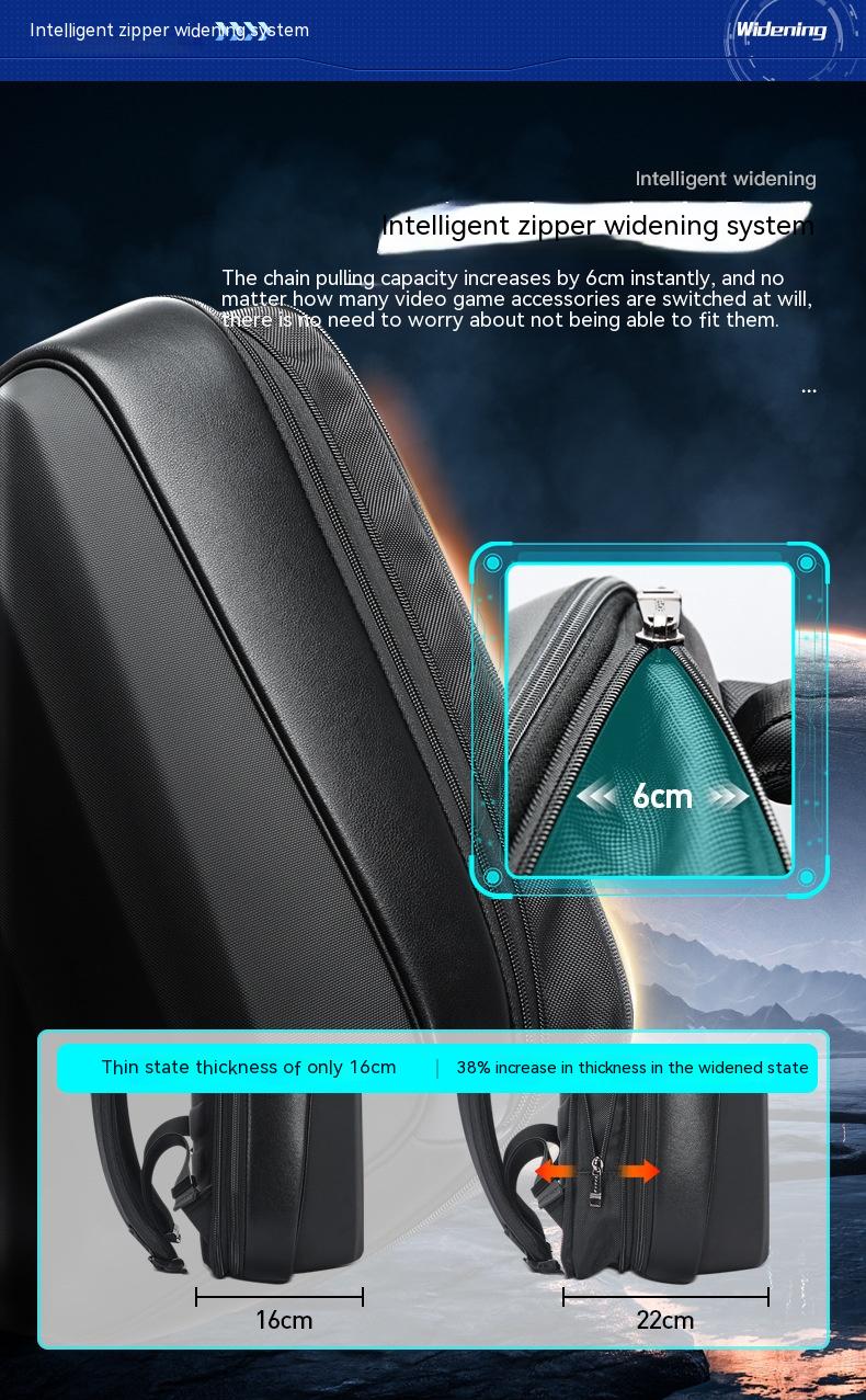 Hochwertiger, wasserdichter Business-Rucksack für Herren mit großem Fassungsvermögen für E-Sport.