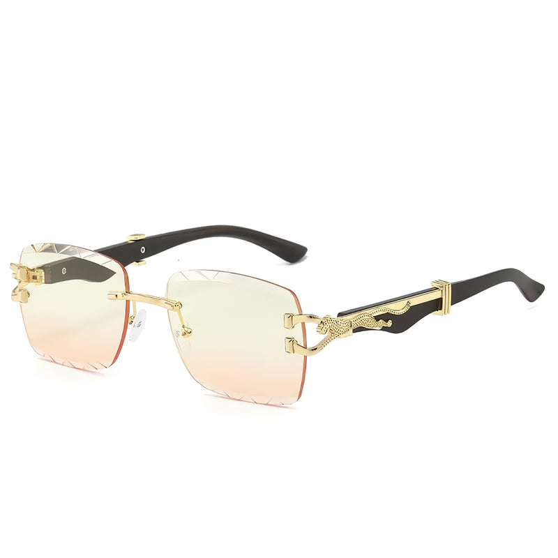 rectangle sunglasses with gradient lenses, view 7 - MRSLM