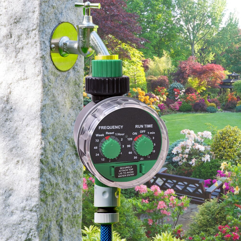 Temporizador automático para rega de jardim com controle digital