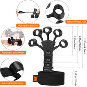 silicone finger strength trainer, view 7 - MRSLM