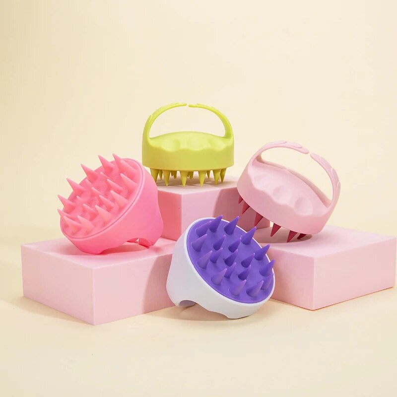 Soft Silicone Bath and Pet Grooming Brush