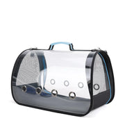 portable clear pet travel cage, view 3 - MRSLM