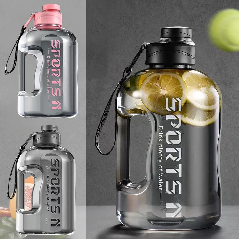 Large Capacity Leakproof Fitness Bottle for Sports and Travel