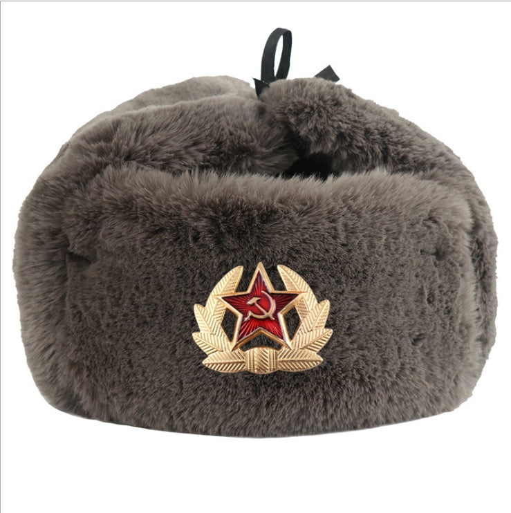 Soft plush winter earmuffs, view 4 - MRSLM