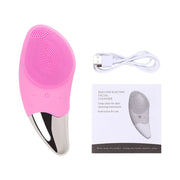 electric silicone face cleansing brush, view 4 - MRSLM