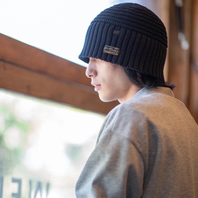 black knitted fisherman hat, view 7 - MRSLM