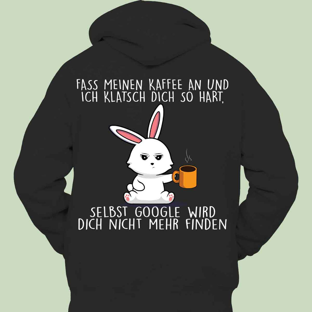 Satirical Rabbit Hoodie Unisex Back Print