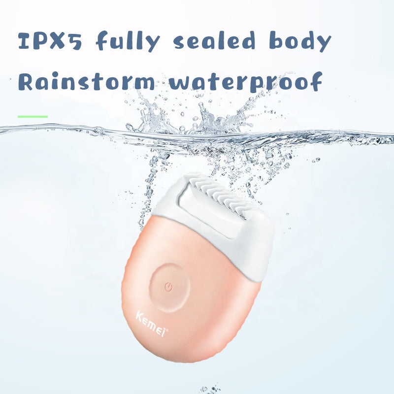 waterproof electric hair shaver for women, view 5 - MRSLM