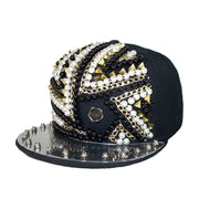 leopard head rivet cap, view 6 - MRSLM