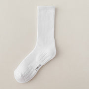 velvet mid-tube men's cotton socks, view 2 - MRSLM