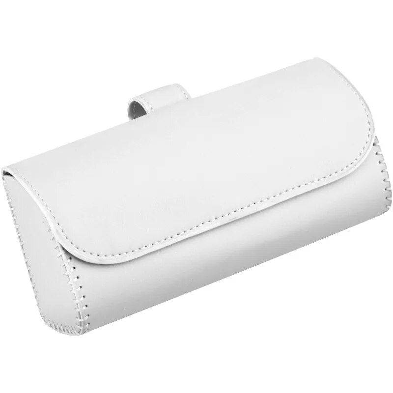 Luxury Car Sun Visor Organizer with Sunglasses Clip & Ticket Holder