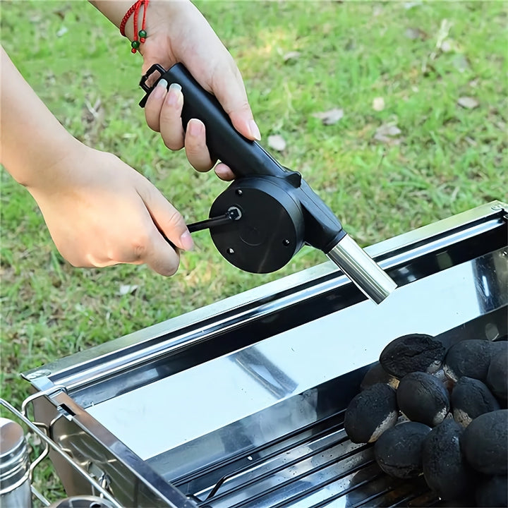 Portable BBQ Air Blower for Easy Grill Fire Starting