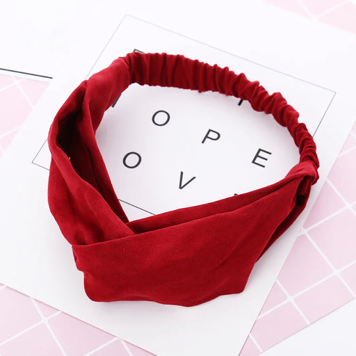 turban solid headband for women - MRSLM