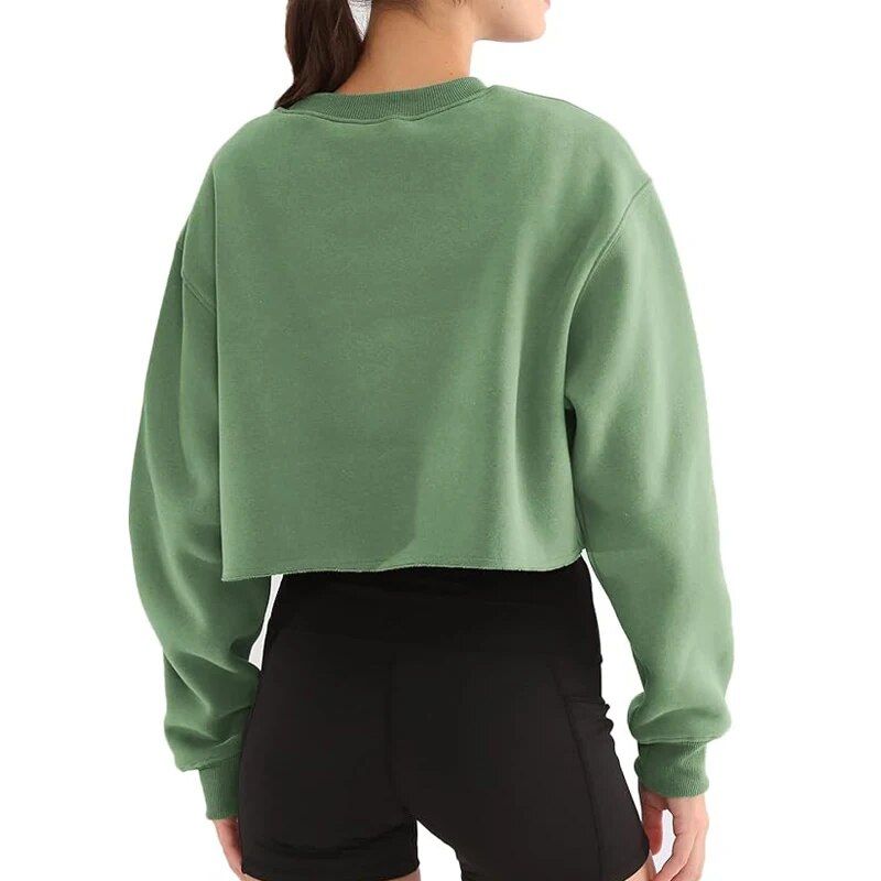 Chic Oversized Cotton-Poly Blend Hoodies for Women