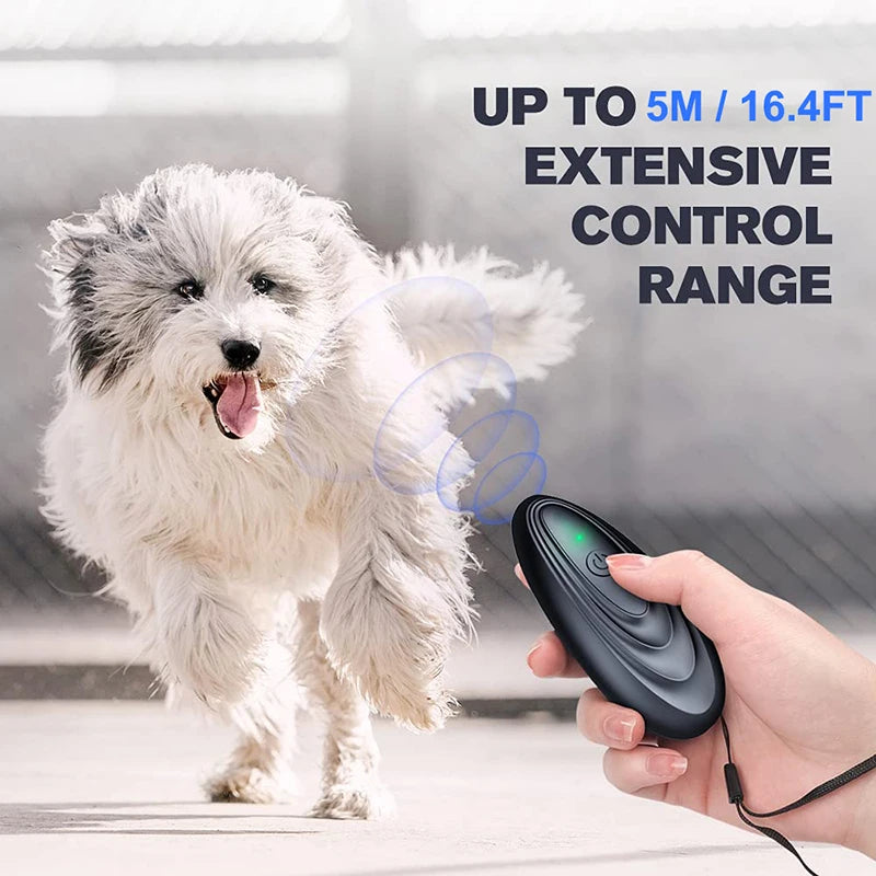 rechargeable dog bark control device, view 3 - MRSLM