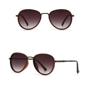retro gradient pilot sunglasses, view 11 - MRSLM