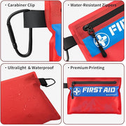 ultralight waterproof first aid kit, view 4 - MRSLM