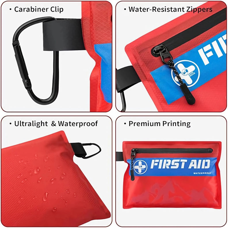 ultralight waterproof first aid kit, view 4 - MRSLM