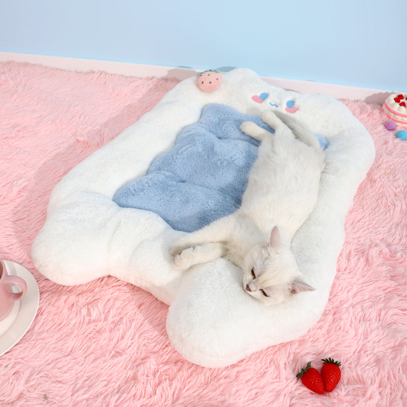 cozy cat mat and pet bed, view 3 - MRSLM
